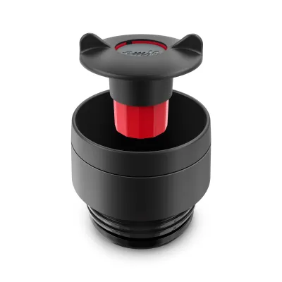 EMSA Isolierbecher Travel Mug Wave | Thermobecher 0,36l | Edelstahl | 100% auslaufsicher | pastellrosa