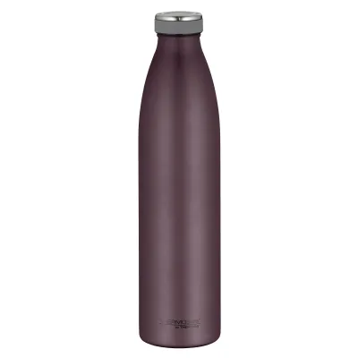 THERMOcafè by THERMOS Isolierflasche 1l | Edelstahl | doppelwandig, auslaufsicher, BPA-frei | burgundy