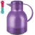 Bild: Emsa Isolierkanne SAMBA 505490 | Thermoskanne 1L Quick Press | Glas-Isolierkolben | Aubergine transluzent