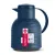 Bild: Emsa Isolierkanne Samba Wave N4011000 | Thermoskanne 1,0 Liter | Quick-Press Verschluss | Glas-Isolierkolben | navy
