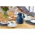 Bild: Emsa Isolierkanne Samba Wave N4011000 | Thermoskanne 1,0 Liter | Quick-Press Verschluss | Glas-Isolierkolben | navy