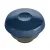 Bild: Emsa Isolierkanne Samba Wave N4011000 | Thermoskanne 1,0 Liter | Quick-Press Verschluss | Glas-Isolierkolben | navy
