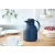 Bild: Emsa Isolierkanne Samba Wave N4011000 | Thermoskanne 1,0 Liter | Quick-Press Verschluss | Glas-Isolierkolben | navy
