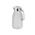 Bild: alfi Isolierkanne SKYLINE 1,0l 1321294100 | Thermokanne Edelstahl Hartglaseinsatz | 12h heiß 24h kalt | Silver Lining