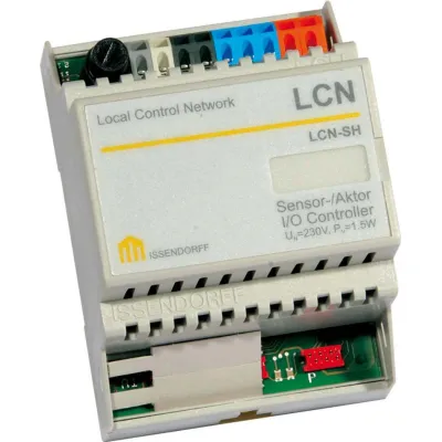 Issendorff Schalt- und Dimmmodul LCN-SH für Hutschiene 4TE | Dimmaktor | 2 Ausgänge | 230V | REG