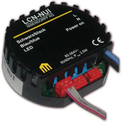 Issendorff Unterputz-Netzteil LCN-NUI | 5V 2,5W | I-Anschluss für LCN-GT Taster | 110-230V AC | UP-Dose | Part 30188