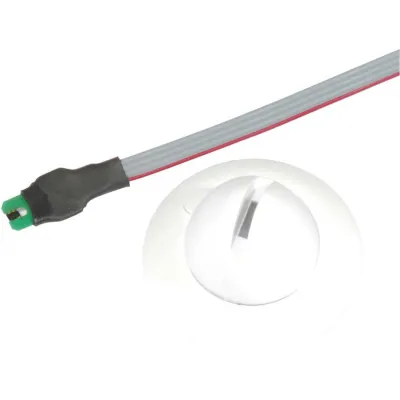 Issendorff Präzisions-Temperatursensor LCN-TS | Innenbereich | digital | 0,1°C Genauigkeit | kompakt | weiß