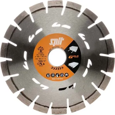 Spit Diamant-Trennscheibe 150mm Set X-Treme | 2 Stück | Beton, Stein, Metall, Asphalt | Segmenthöhe 10mm | 22,23mm