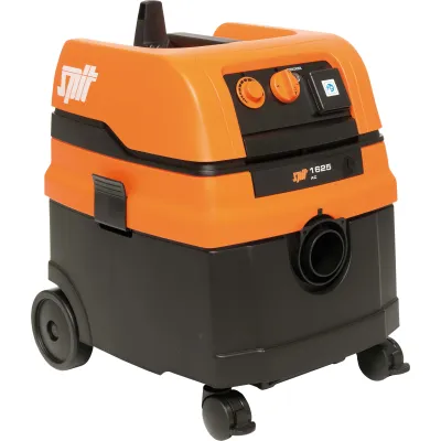 Spit Nass-Trockensauger AC 1625 / 620912 | 1600W | 25L L-Klasse | 99,99% Staubrückhalt | 5m Antistatik-Schlauch | Orange