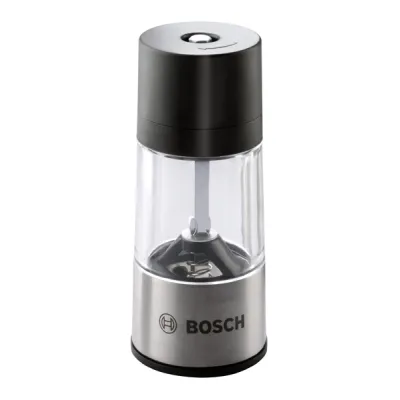 IXO Collection Gewürzmühlen-Aufsatz (schwarz/edelstahl, für Bosch IXO)