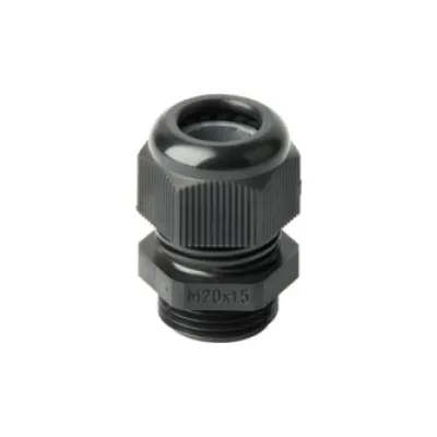 Jacob Kabelverschraubung PERFECT-KV-PA/SW M12x1,5 | metrisch | IP68 | 3-6,5mm | Kunststoff | RAL9005