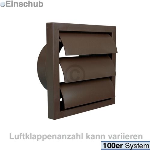 Bild: Jalousie 100erR braun