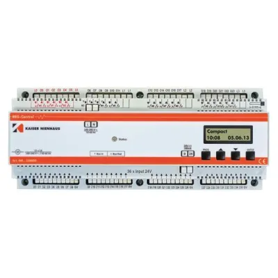 Kaiser Nienhaus REG-Control 338000 Steuerungsmodul | Rollladensteuerung für 12 Motoren | 230V | DIN-Hutschiene | Weiß