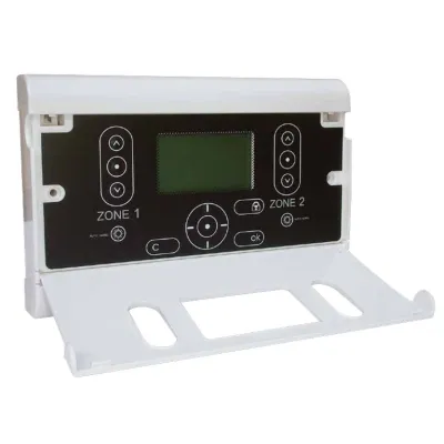 Somfy Jalousie-Schaltuhr animeo Solo 2 | 1860144 | Sonnenschutzsteuerung 2 Zonen | Aufputz | Zeitschaltuhr | weiß