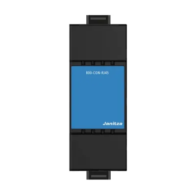 Janitza Modulverbindungsset 800-CON RJ45 | für UMG 801 | DIN-Schiene | IEC 61850 Ethernet | IP20 | 36x90x76mm
