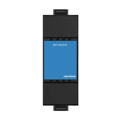 Janitza Modulverbindungsset 800-CON RJ45 | für UMG 801 | DIN-Schiene | IEC 61850 Ethernet | IP20 | 36x90x76mm