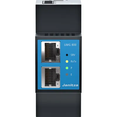 Janitza UMG 800 Energieanalysator 3-Phasen | modular | DIN-Schiene | Modbus TCP/IP | 4GB | IP54