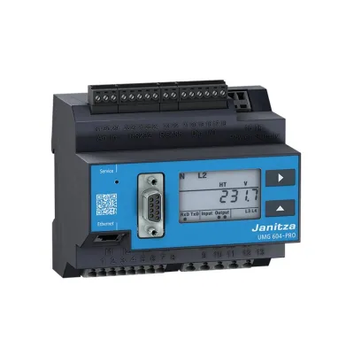 Janitza Netzanalysator UMG 604 E-PRO 5216202 | Power Analyser | Modbus | DIN-Schiene | Ethernet | LCD
