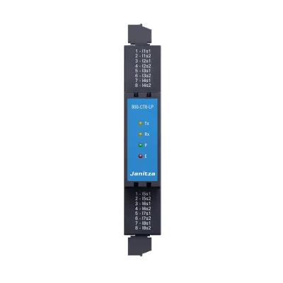 Janitza Strommessmodul 800-CT8-LP | Erweiterungsmodul UMG 801 | 8 Kanäle | 5A | DIN-Schiene | IP20