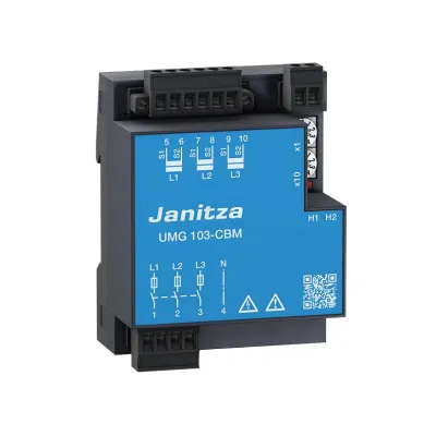 Janitza UMG 103-CBM | Universalmessgerät DIN-Schiene | Modbus RTU | 4MB | RS485 | IP20