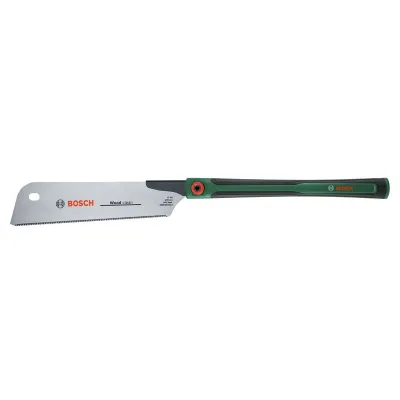 Bosch Japansäge Kataba 1600A02ZB6 | 270mm Zug-Handsäge für Holz & Kunststoff | 17 TPI | flexibles SK5-Stahlblatt