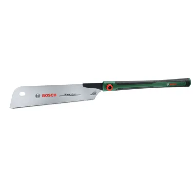 Bosch Japansäge Kataba 1600A02ZB6 | 270mm Zug-Handsäge für Holz & Kunststoff | 17 TPI | flexibles SK5-Stahlblatt