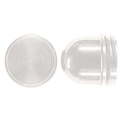 JUNG Schraubhaube hoch 37 | Beleuchtungshaube für Lichtsignal | Gewinde | klar | für Leuchtmittel bis 54mm