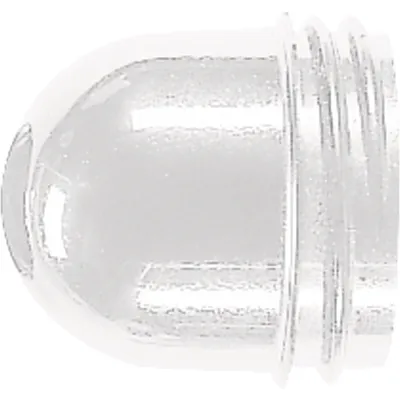 JUNG Schraubhaube hoch 37 | Beleuchtungshaube für Lichtsignal | Gewinde | klar | für Leuchtmittel bis 54mm