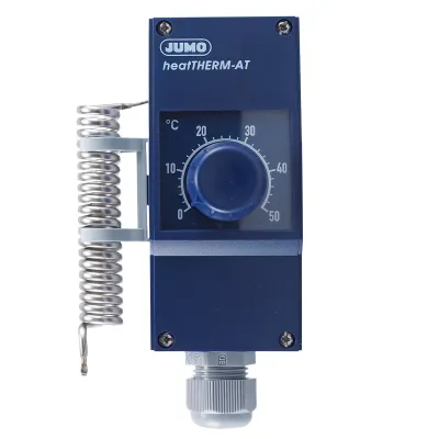 JUMO Temperaturschalter 60003192 | Raumthermostat | Kapillarfühler 17mm | IP54 | 0-60 °C | 230V 16A