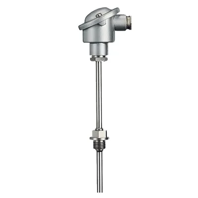 JUMO Widerstandsthermometer 00055907 | Temperatursonde DIN EN 14597 | 12x220mm | -40 bis +480°C | Edelstahl