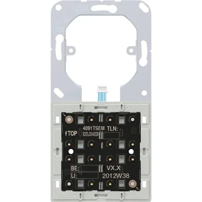 JUNG Tastsensor-Erweiterungsmodul 4091TSEM KNX | 1-fach | LED-Statusanzeige | Unterputz | Kunststoff | weiß