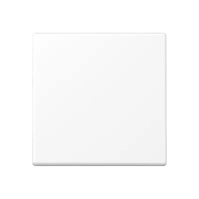 JUNG Wippe Schalter/Taster A590WWM | Duroplast matt | schneeweiß | 55x55 mm | IP44 | Bussystem geeignet