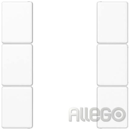 Bild: Jung A503TSAWW Tastensatz komplett 3fach