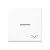 Bild: JUNG Wippe A590KO5LWW | Symbol Licht | Lichtleiter | Kontrollfenster | IP44 | Duroplast | 55x55 mm | alpinweiß