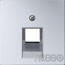 Jung Abdeckung alu für IAE/UAE-Dose A 569-1 PLUA AL