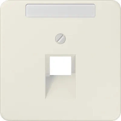 Jung Abdeckung für IAE/UAE 1x8polig 569-1NAUA CD500/plus/ST550 weiß mit BF Jung 