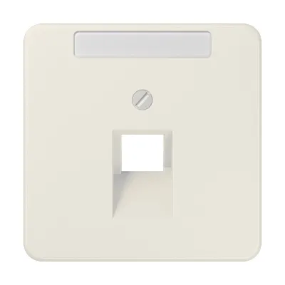 Jung Abdeckung für IAE/UAE 1x8polig 569-1NAUA CD500/plus/ST550 weiß mit BF Jung 