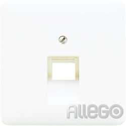 Jung Abdeckung für IAE/UAE 1x8polig 569-1UA CD500/plus / ST550 weiß Jung Abdecku