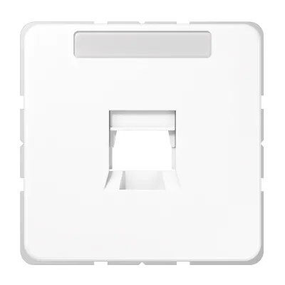Jung Abdeckung für Modular-Jack CD569-1WEWW CD500/plus/ST550 alpinweiß Jung Abde