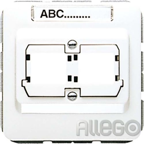 Bild: Jung Abdeckung Schriftfeld aws für Mod.Jack CD 569-21 ACS WW