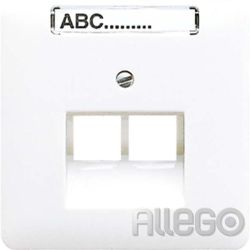 Jung Abdeckung Schriftfeld lgr für IAE/UAE- CD 569-2 NAUA LG
