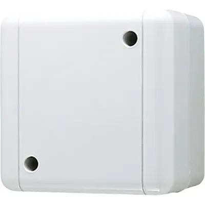 JUNG Abzweigdose 800AW | Aufputz | 2 Leitungseinführungen | 75x75x60,5mm | Kunststoff | halogenfrei | RAL 7035