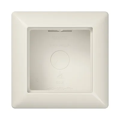JUNG Aufputz-Kappe 1fach AS581AW | Aufputzgehäuse | Duroplast glänzend | flammwidrig | für AS 500 | weiß RAL 1013