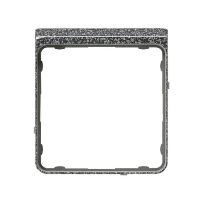 JUNG Applikations-Segment CDP82GT | CD plus Rahmen Einsatz | Thermoplast Kunststoff | glänzend | granit