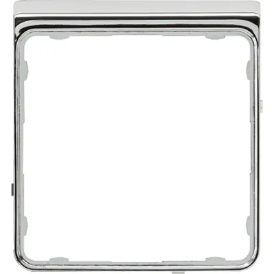 Jung Applikations-Segment CDP82GCR | CD plus | glanzchrom | Thermoplast Kunststoff | galvanisiert | halogenfrei