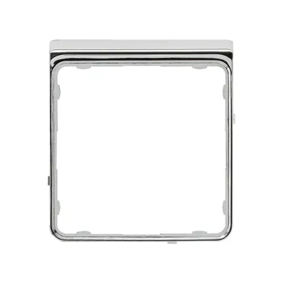 Jung Applikations-Segment CDP82GCR | CD plus | glanzchrom | Thermoplast Kunststoff | galvanisiert | halogenfrei