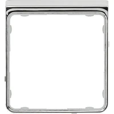 Jung Applikations-Segment CDP82GCR | CD plus | glanzchrom | Thermoplast Kunststoff | galvanisiert | halogenfrei