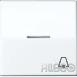 Jung AS591KO5KWW Wippe mit Lichtl. Symbol Klingel alpws
