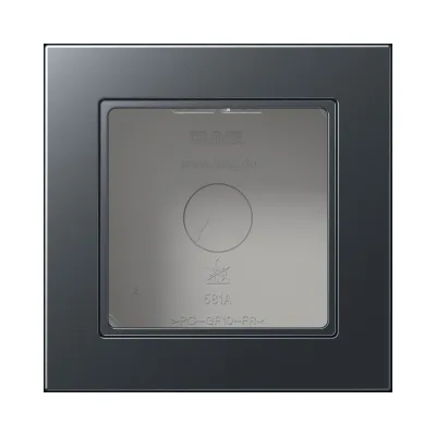 JUNG Aufputzgehäuse A 5581 BF A ANM | 1-fach | UP-Geräte Serie A | anthrazit matt | 85x85x47 mm | IP2X | Kunststoff