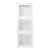 Bild: JUNG Aufputzgehäuse 3-fach LS583AWWM | Abdeckrahmen | Duroplast | schneeweiß matt | 223x81x47mm | IP2X | LS Serie